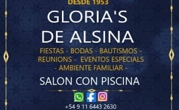 Gloria's De Alsina- Salon Con Piscina
