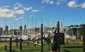Rushcutters Bay Park Fitness Station