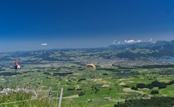 Gleitschirm Startplatz Möntschele