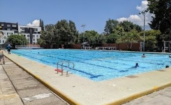 Piscina. Liga de Natación de Antioquia. Unidad Deportiva de Belén