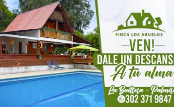 FINCA LOS ABUELOS - Alquiler de Fincas - Cabañas - Pasadías - Salón de Eventos - Piscinas