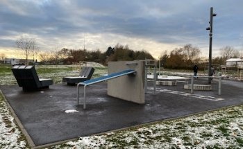 Fitness Strecke am Mühlenteich/ Parkour-Training