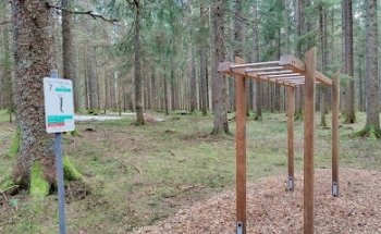 Trimm-Dich-Pfad Station 7