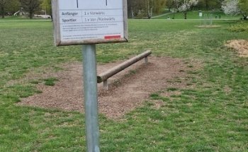 Trimm-dich-Pfad Balancebalken