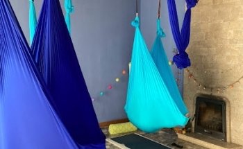 Yoga in der Blauen Villa