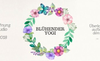 Blühender Yogi