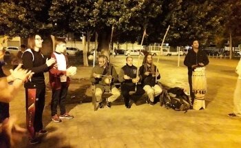 ACOMPANHADO É BEM MELHOR, Roda Capoeira Abierta.