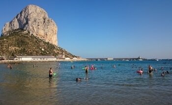 Beach Yoga On Playa Cantal Roig
