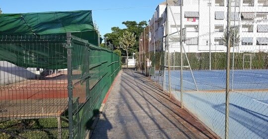 Pista fubol sala el portil en Punta Umbría