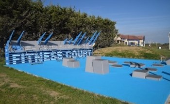 Plateforme fitness de plein air