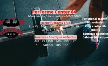 Performe Center 64 - Nutrition & Fitness club