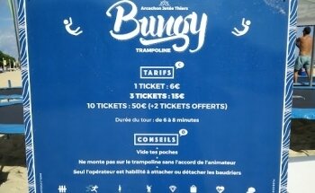 Bungy trampoline