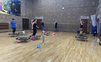 ((BOUNCE)) ARCHWAY- mini trampoline fitness class, child friendly