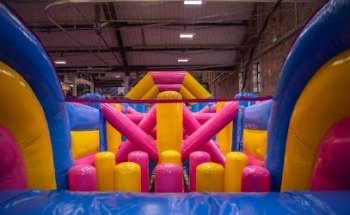 Bounce House Inflatable Theme Park