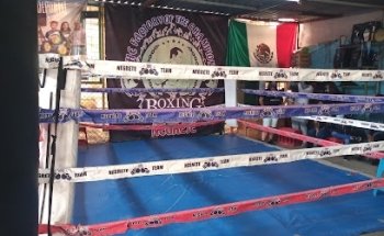 The boxing team Negrete
