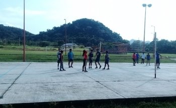 Unidad Deportiva Benito Juarez, San José Chiltepec, Oax.