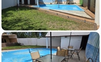 Alberca y Jardín Dos Palmas