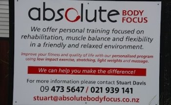 Absolute Body Focus, Personal Trainer North Shore