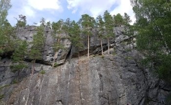 Stuguberget klätterväggar