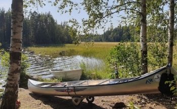 Canoeportage / Kanutransport