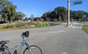 End Of South Lake Apopka Trail