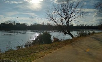 Greeneway Trail At The Rapids
