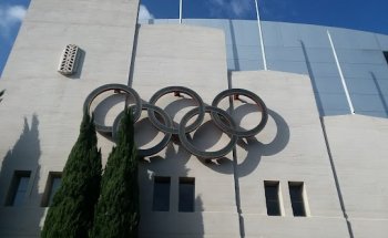 Official Olympics Swimming Stadium
